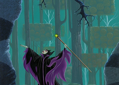 Maleficent Summons the Power (Sleeping Beauty)