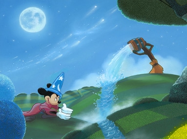 Filllin’ the Stream (Fantasia Mickey)