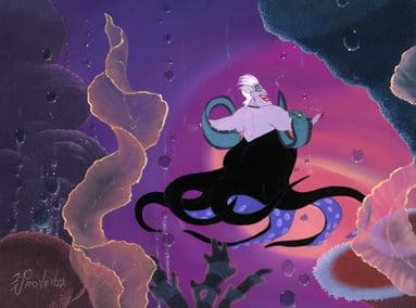 Ursula  (The Little Mermaid) Water Dance – Original Sold