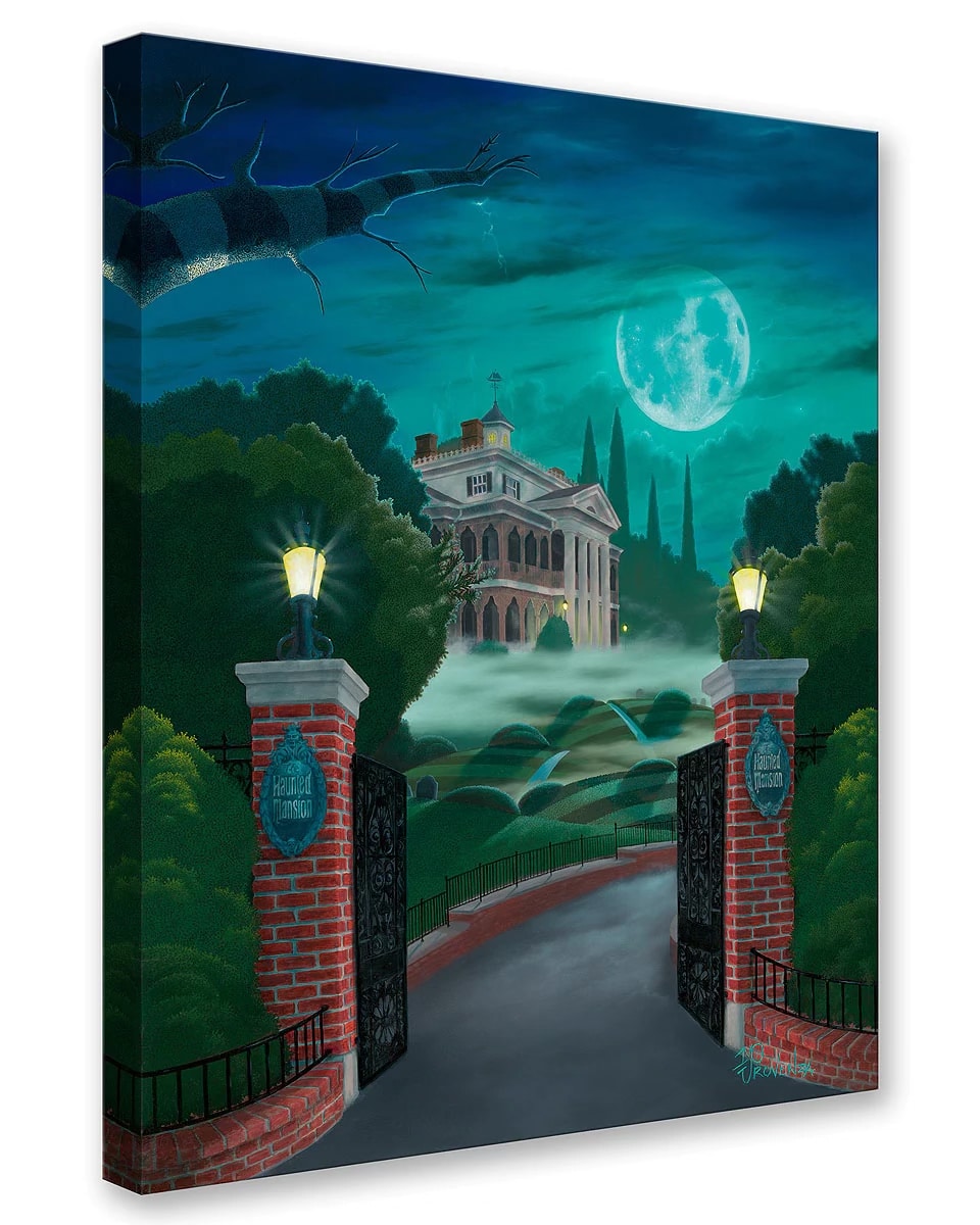 "Welcome To The Haunted Mansion" 20x24 (oil on panel) by Michael Provenza